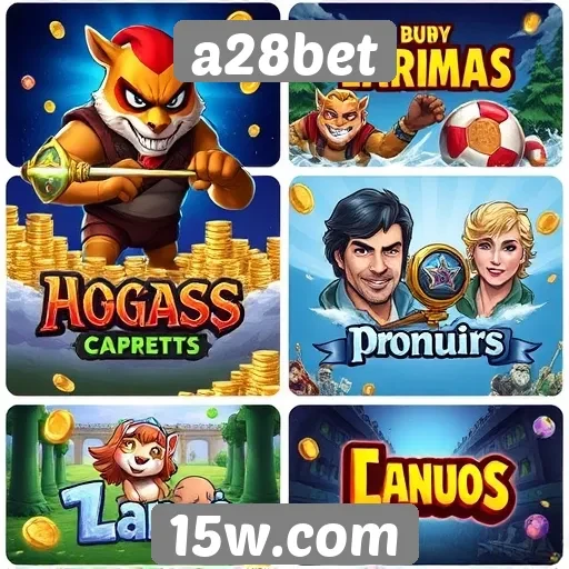 Jogos populares disponíveis na plataforma A28bet