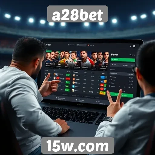 Interface amigável e acessível no a28bet